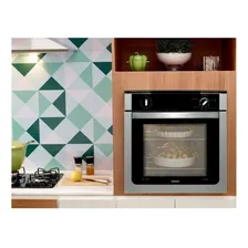 Forno A Gás Consul 78 Litros De Embutir Coa84br Cor Prata 220V Foto mini 4