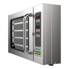 Forno C/ Vapor Turbo Convecção Miniconv Prática Cor Inox 220v Foto mini  3