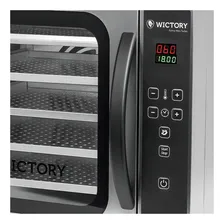 Forno Convector ElĂ©trico PĂŁo FrancĂȘs Vapor Wictory Wcv-535 Cor Prateado/Preto 110V Foto mini 2