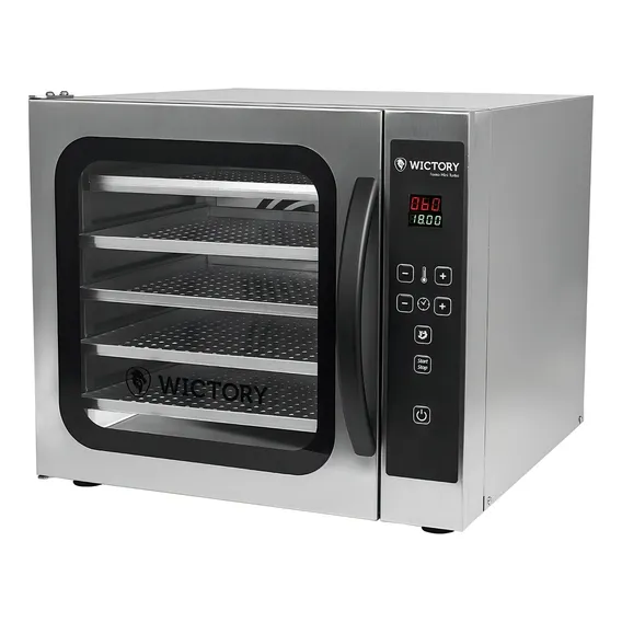 Forno Convector ElĂ©trico PĂŁo FrancĂȘs Vapor Wictory Wcv-535 Cor Prateado/Preto 110V Foto 1