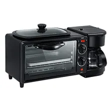 Forno De Bancada Elétrico 3 Em 1 Cafeteira Forno E Grill Foto mini 2