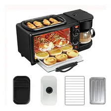 Forno De Bancada Elétrico 3 Em 1 Cafeteira Forno E Grill Foto mini 4