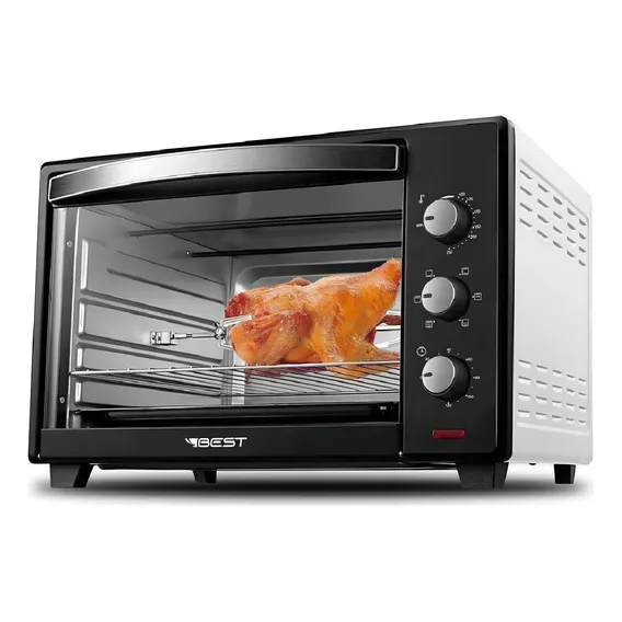 Forno de bancada elétrico Best Forno plus 48L preto/branco 127V Foto 1