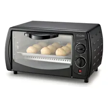 Forno de bancada elétrico Elgin Forno elétrico 9 litros preto 127V Foto mini 4