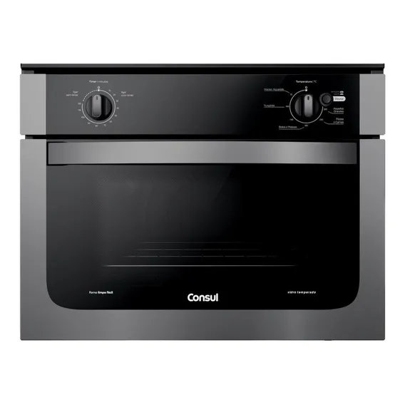 Forno de embutir elétrico COB47 47L prata 220V Consul Foto 1