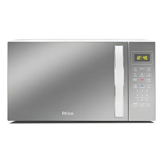 Forno De Microondas 28l Espelhado 110v Philco 096051200 Foto 1