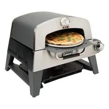 Forno de pizza Cuisinart 3 em 1 Cgg-403 Plus, ferro e forno prateados Foto  mini 1