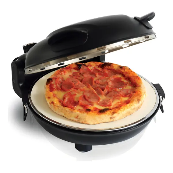 Forno De Pizza E Massas Elétrico Portátil Pedra Removível Hamilton Beach - 127v Foto 1