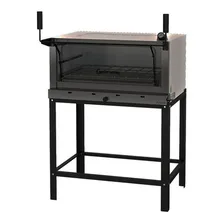 Forno De Pizza Industrial A Gás Com Pedra Refratária 80x60 Foto mini 1