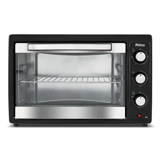 Forno Elétrico 38 Litros Pfe44pi Preto Philco 110v Foto 1