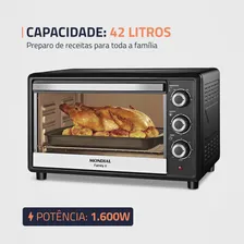 Forno Elétrico 42L Family II Mondial 1600W FR-42 Foto mini  3