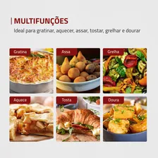 Forno Elétrico 650w 10l Master Cooker Fr-20 Mondial Foto mini  3