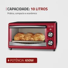 Forno Elétrico 650w 10l Master Cooker Fr-20 Mondial Foto mini  2