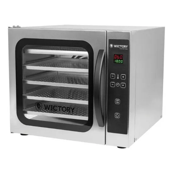 Forno Elétrico A Vapor Wictory Industrial W5 Com Viseira Cinza Foto 1