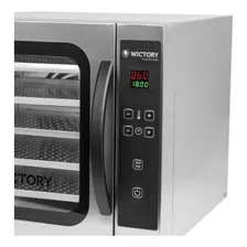 Forno Elétrico A Vapor Wictory Industrial W5 Com Viseira Cinza Foto mini 2