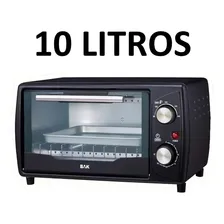 Forno Elétrico Bak 10l Bancada Timer Termostato 110v Cor Preto Foto mini 1