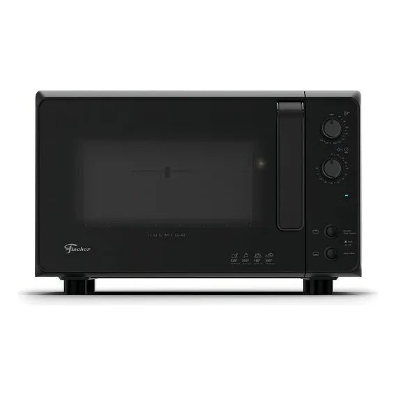 Forno Elétrico De Bancada 48 L Fischer Premier Preto Foto 1