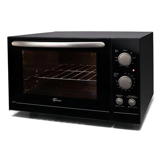 Forno Elétrico De Bancada Fischer Fit Preto 44 Litros 127v Foto 1