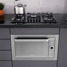Forno Elétrico de Embutir Decorato 44 Litros Inox 220V Foto mini  3