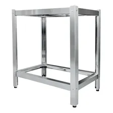 Forno Elétrico De Lastro Para Pizza Com Cavalete Inox Wp-80 Foto mini 2