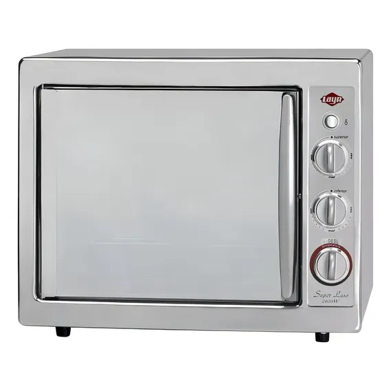 Forno Elétrico Layr Super Luxo 2400w Inox 04703 110v Foto 1