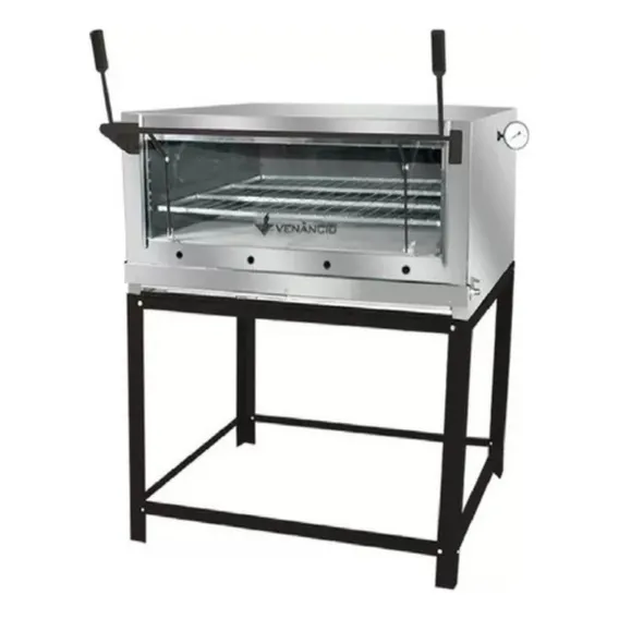 Forno-firi90 Gás Industrial Roma Venâncio Inox Profissional Cor Cinza Foto 1