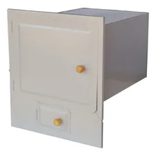 Forno Fogão Lenha Chapa Galvanizada Com Cinzeiro 50x35x30cm Foto  mini 1
