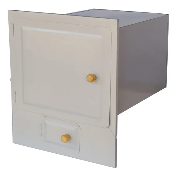 Forno Fogão Lenha Chapa Galvanizada Com Cinzeiro 50x35x30cm Foto 1
