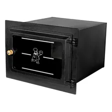 Forno Frente Ferro Fundido Campeiro Grande Aço Cor Preto Foto mini 1