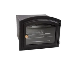 Forno Frente Ferro Fundido Corpo Em Aço Ótimo Foto mini 1