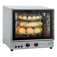 Forno Giratório De Bancada Elétrico 3 Bandejas Fge Tita 220v Cor Prateado Foto mini 2