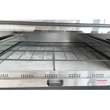 Forno Industrial A Gás Pedra Refrátaria Para Pizzas Bolos MR Fogões 80x60 Foto mini 4