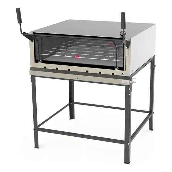 Forno Industrial Para Pizza A Gás Progás 90x90 Prp 900 Foto 1