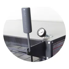 Forno Industrial Refratårio Pizza 80x62 Inox Itajobi FogÔes Foto mini 3