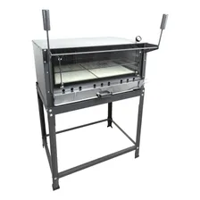 Forno Industrial Refratårio Pizza 80x62 Inox Itajobi FogÔes Foto mini 1