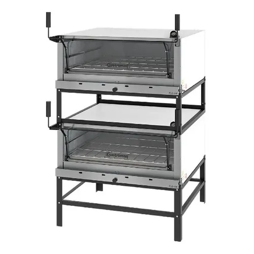 Forno Lastro A G谩s 95cm Duplo Gastromaq Ep贸xi Flgd950pgg2 Foto 1