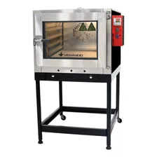 Forno Pão Á Gás Para 5 Esteiras Venâncio Turbo Fvt5d Padaria 220V Foto  mini 1