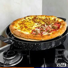 Forno Para Pizza Portátil Pedra Refratária Com Pá Alumínio Foto mini 2