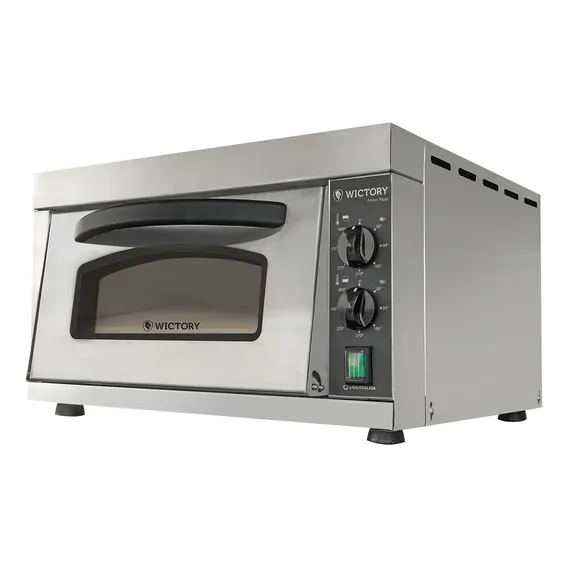 Forno Pizza Elétrico Inox Pedra Refratária 40cm Wp-35 220v Cor Inox Voltagem 220v Foto 1