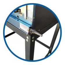 Forno Pizza Grill Infravermelho Refratário Termômetro 45x45 Cor Preto Foto mini  2