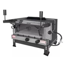 Forno Pizza Grill Infravermelho Refratário Termômetro 45x45 Cor Preto Foto  mini 1