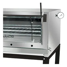 Forno Roma Venâncio 90 Cm De Lastro Pedra Refrataria A Gás Foto mini  3