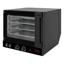 Forno Turbo Elétrico Saro 220v Preto Com 4 Esteiras Foto mini 1