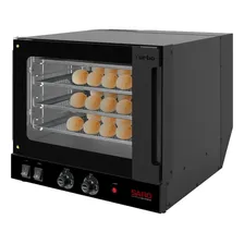 Forno Turbo Elétrico Saro 220v Preto Com 4 Esteiras Foto mini 4