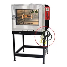 Forno Turbo Gás Para 5 Esteiras Fvt5d 220v Kit Gás Venâncio Foto mini 1