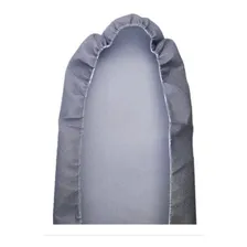 Forro Capa Tábua Passar Roupa Térmico Ajustável Aluminiza Cor Cinza Espuma Foto mini 3