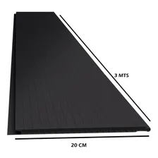 Forro De Pvc 6m² - Preto Fb Foto mini  3