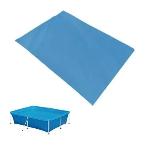 Forro Para Piscina 2000 Litros Mor Standard Em Ráfia Azul Foto 1