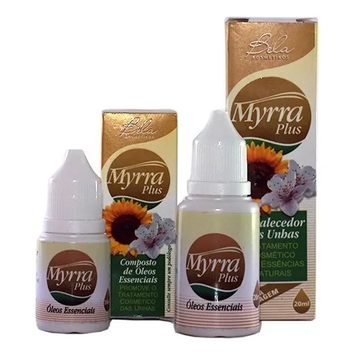 Fortalecedor E Restaurador De Unhas Myrra Plus - 10ml Foto 1