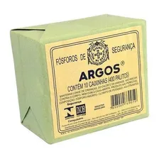 F贸sforo Argos Com 10 Caixinhas (400 Palitos) Foto mini 1